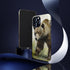 Grizzly Bear in a Field - Impact Resistant Phone Case